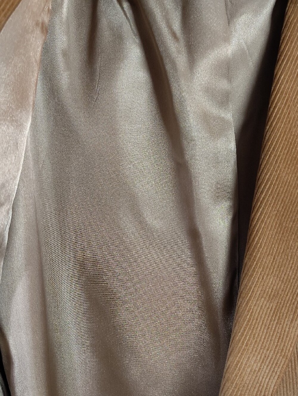 Lands' End Men's Corduroy Sport Coat in Tan - Picture 8 of 9